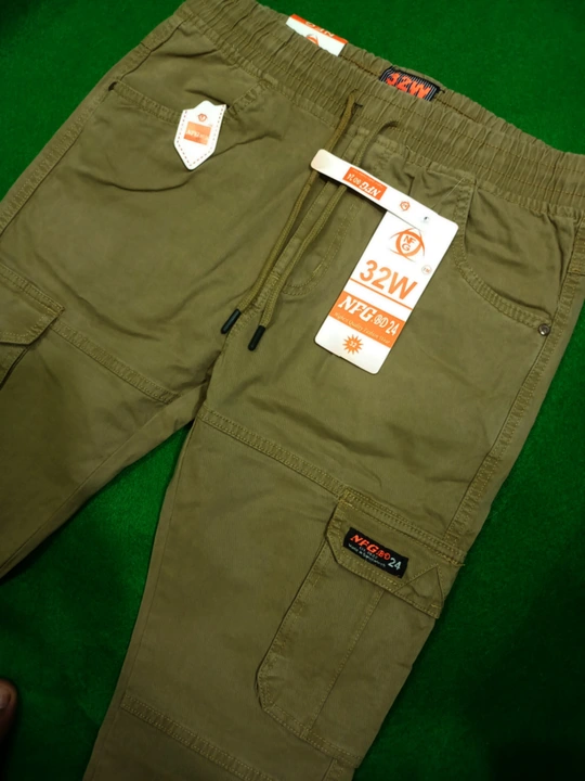 Twill Cotton 6 Pocket Joggers  uploaded by business on 12/17/2023