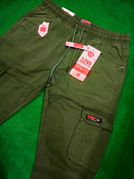 Twill Cotton 6 Pocket Joggers  uploaded by M R Enterprises on 12/17/2023