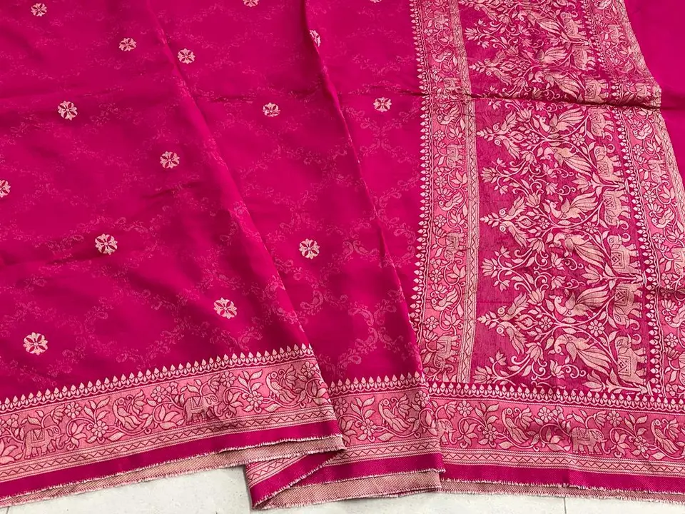 Dola richh palu 
Plen chheks saree 
Available 

New arrivals uploaded by business on 12/17/2023