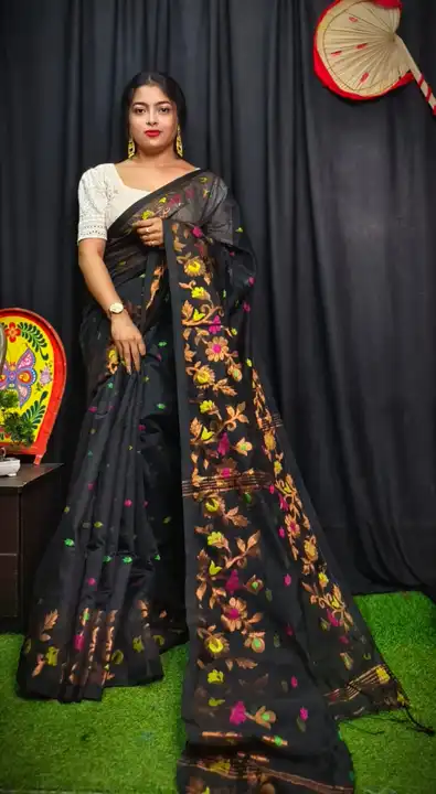 Handloom cotton silk saree  uploaded by Sujata saree cantre on 12/17/2023
