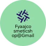 Business logo of fyaajcosmeticshop@gmail.com