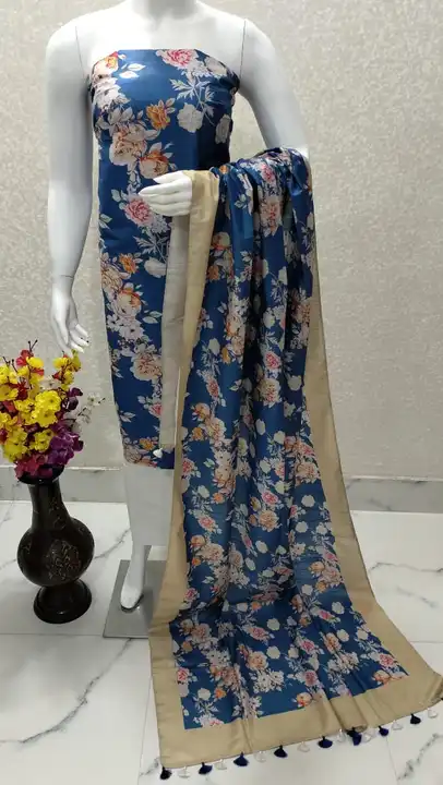 Post image 🌿 Digital Print Suit 

💖100% Best Quality

🌿Size:-Katan Salab digital Print 2.5mtr.

 🌿 Dupatta Katan Salab digital perinting  2.5mtr.
 🌿Bottom Fine Quality Cotton Fabric
2.5mtr. 
 
🌿 Price:- Top And Dupatta  @1650

🌿 Price:-  Top, Dupatta And Bottom 

Price 👉 1650 /-

✈️ Ready to dispatch✈️