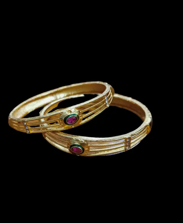 Gold plated bangles suppliers  uploaded by business on 12/17/2023