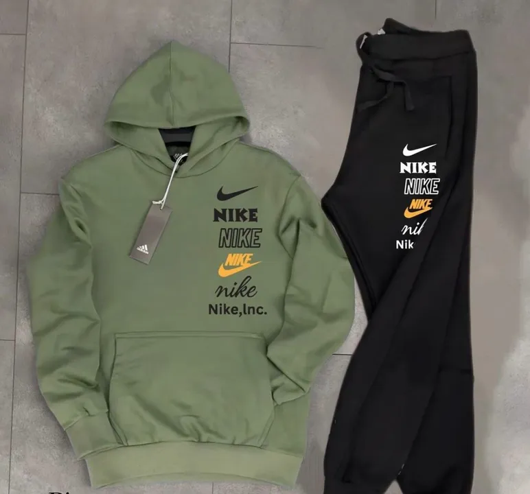 👑 NIKE 👑
Very Premium Quality  Winter Fleece Tracksuit uploaded by Atrangi_Collection.03 on 12/17/2023