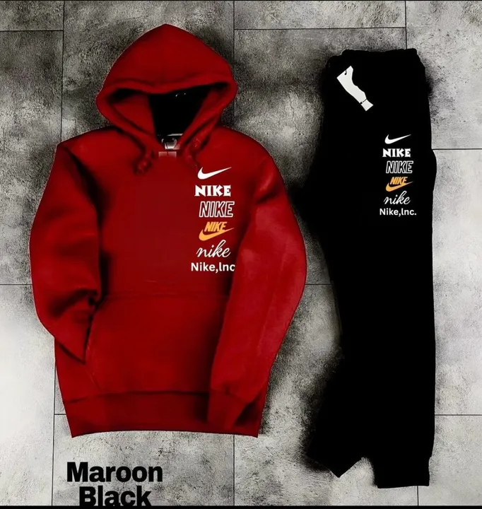 👑 NIKE 👑
Very Premium Quality  Winter Fleece Tracksuit uploaded by business on 12/17/2023