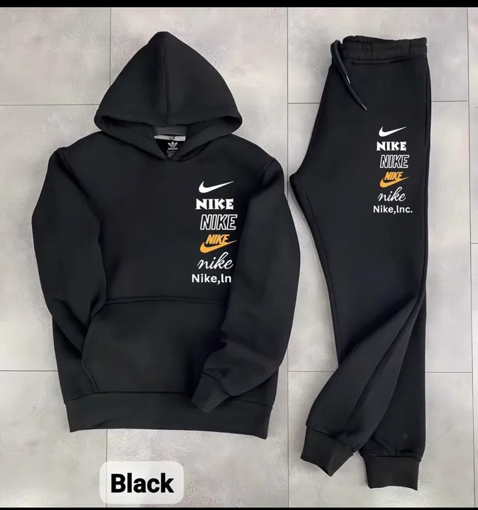 👑 NIKE 👑
Very Premium Quality  Winter Fleece Tracksuit uploaded by Atrangi_Collection.03 on 12/17/2023