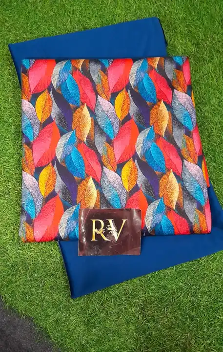 Winter Velvet suits digital print  uploaded by Rv Products on 12/17/2023