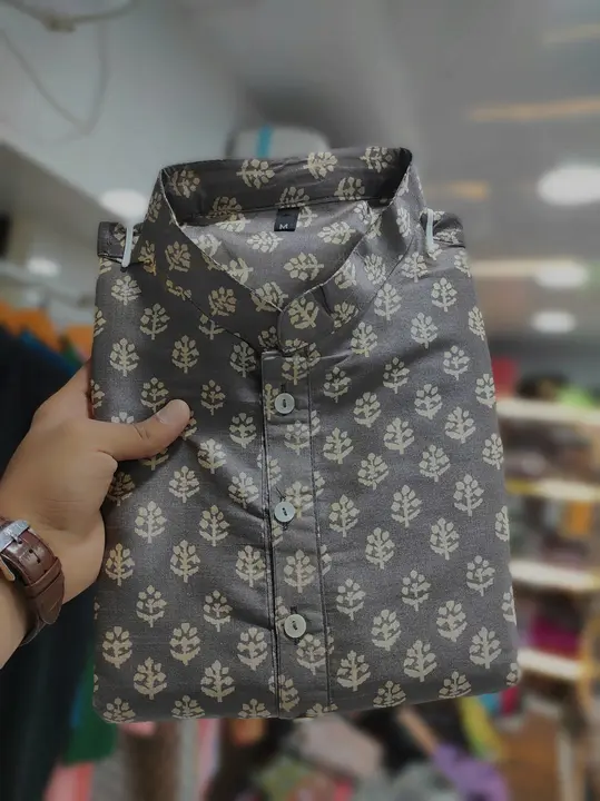 Menswear Pure Silk Kurta uploaded by Rang Bhoomi on 12/18/2023