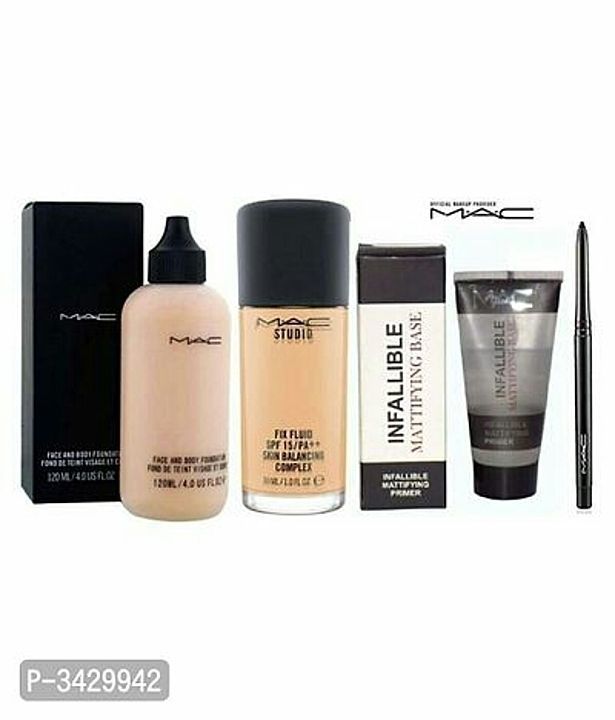 Mac gel foundation pack of 4  uploaded by business on 7/18/2020