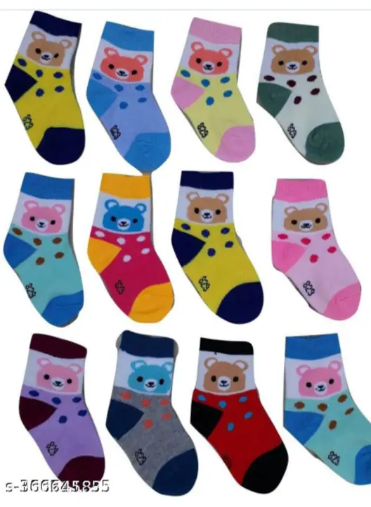 Post image I want 100 pieces of Kids socks ( same colour and design) at a total order value of 1000. I am looking for I want the same design and colour kids socks 
Please don't reach me for other designs and colours. Please send me price if you have this available.