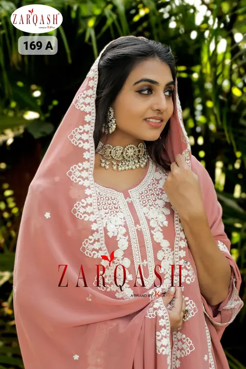 *ZARQASH®️READYMADE COLLECTION*

*D. No :- 169 (A/B)*
*2 COLOUE SET*

        *Fabric Details* 

 uploaded by business on 12/18/2023