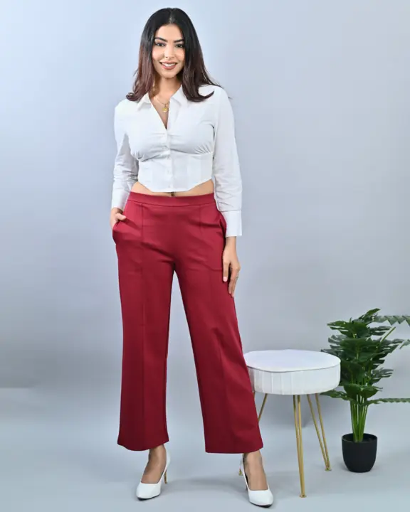 Womens Extra flare pants uploaded by business on 12/18/2023