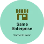 Business logo of Same enterprises