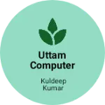Business logo of Uttam computer