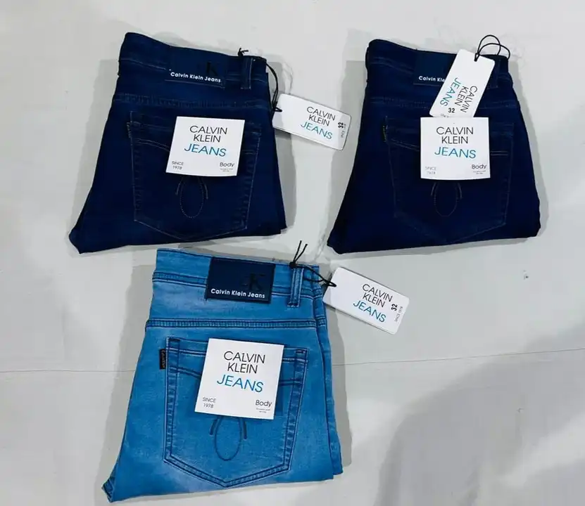 Ck jeans for men stylish lycra  uploaded by S S Fashion on 12/19/2023