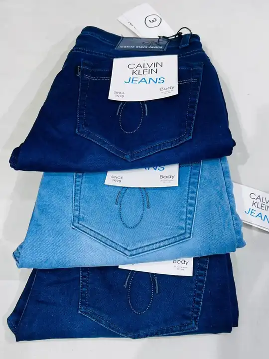 Ck jeans for men stylish lycra  uploaded by S S Fashion on 12/19/2023