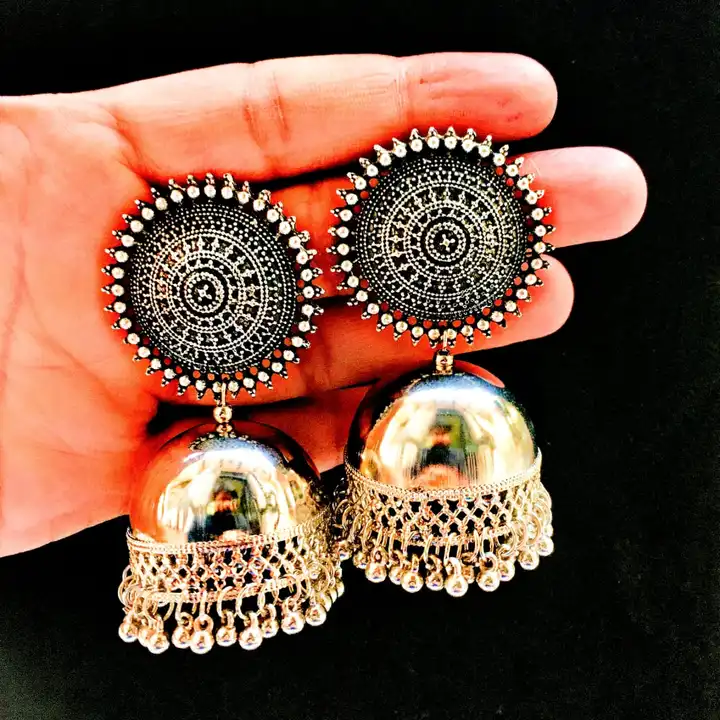 Jhumka Earrings  uploaded by AGGARWAL TRADING CO on 12/19/2023