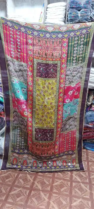 Pakistani dupatta multi colour  uploaded by Nanita traders  on 12/19/2023