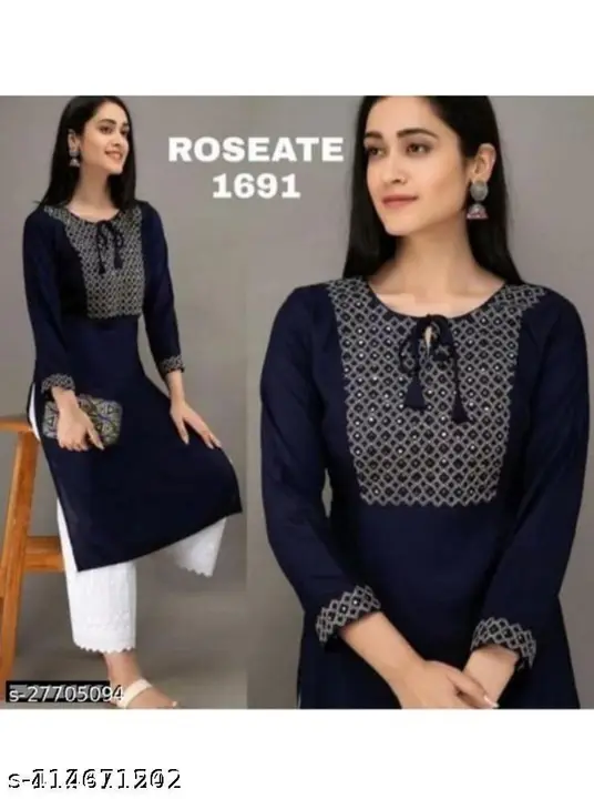 Reyon kurti uploaded by Guddi on 12/19/2023