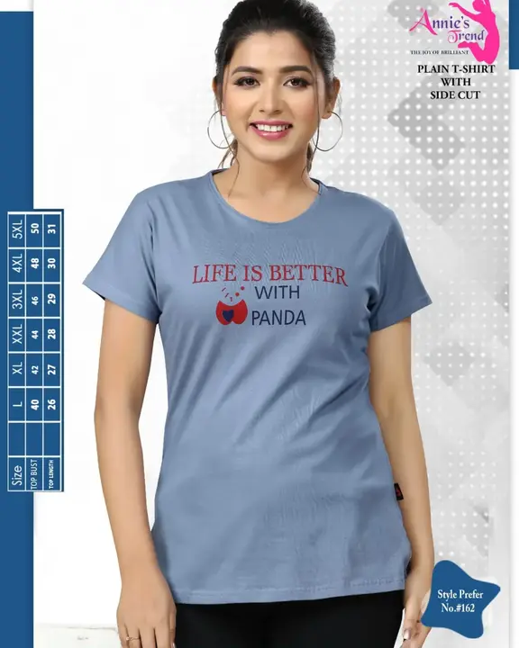 T shirt  uploaded by Guru kripa textiles on 12/19/2023