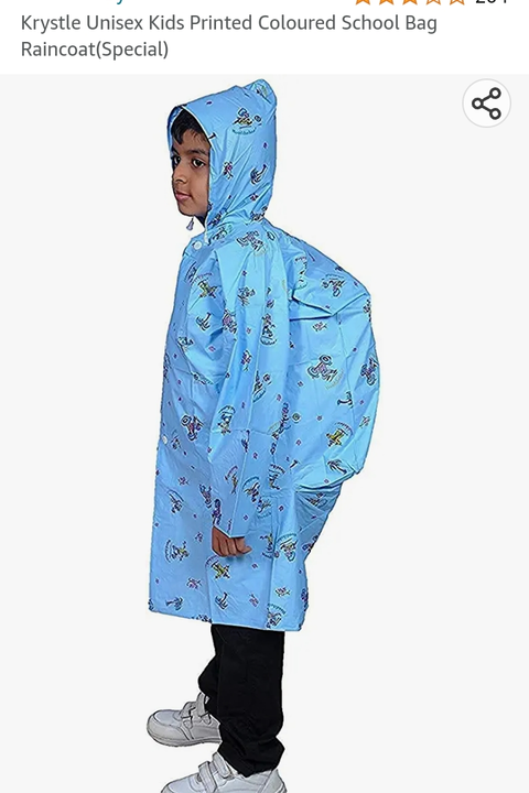 Girls raincoat school bag  uploaded by Mountain Rainwear on 12/19/2023