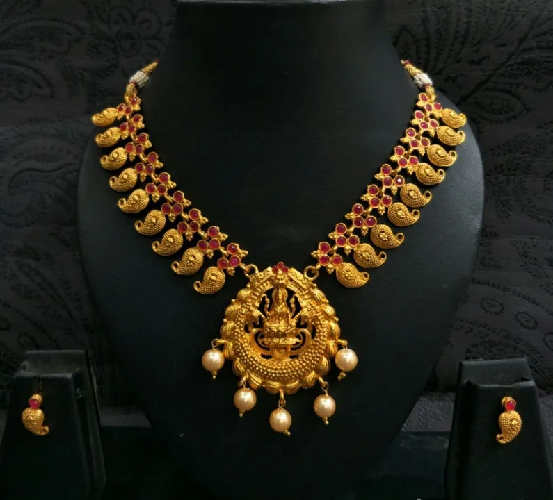 Onegram gold plated Necklace sets uploaded by business on 12/19/2023