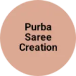 Business logo of Purba saree creation