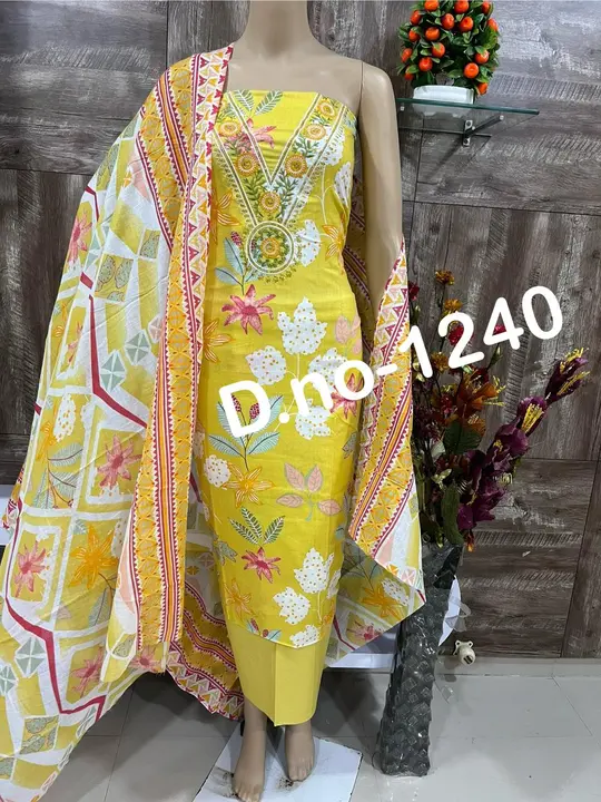 New Designs Cotton Suit and Dress Material  uploaded by Zuberiya Global on 12/19/2023