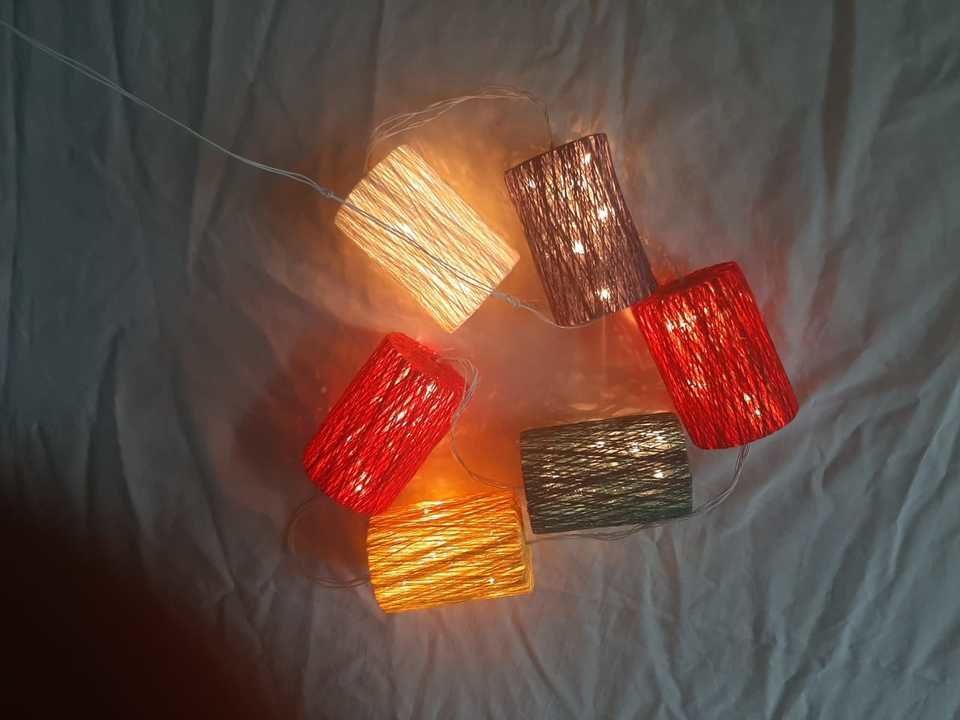 Cotton Cylinder decorative lights uploaded by business on 3/24/2021