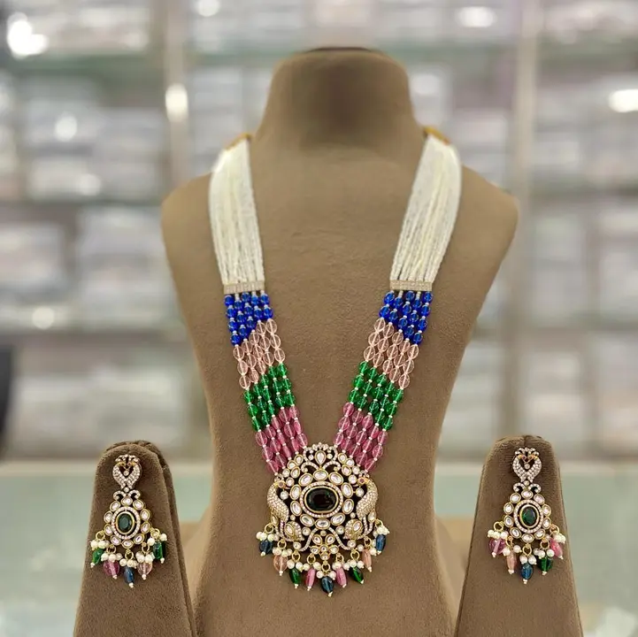 Kundan necklace set  uploaded by Sb designs on 12/20/2023