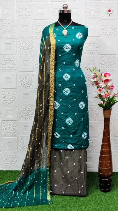 Bandhani Dress material  uploaded by business on 12/20/2023