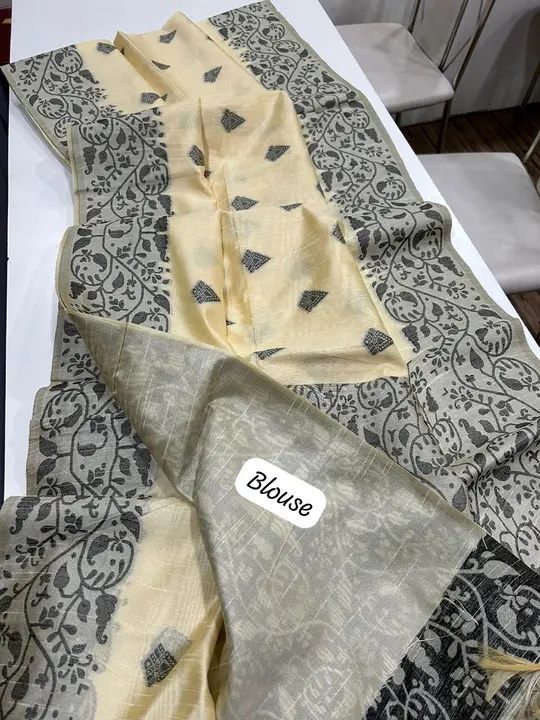 Bangalore handloom raw silk uploaded by Suyukti fab on 12/20/2023