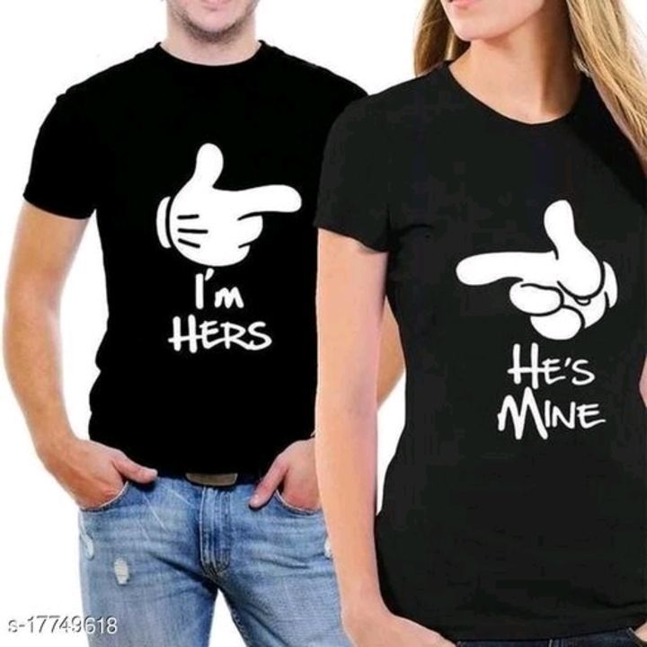 Couple tshirt uploaded by Kg collection on 3/24/2021
