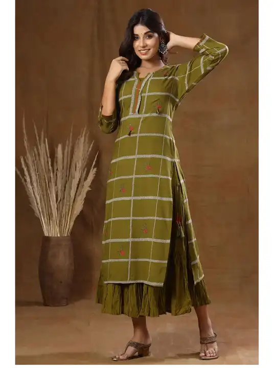 Kurti set  uploaded by Indiana Creations  on 12/20/2023