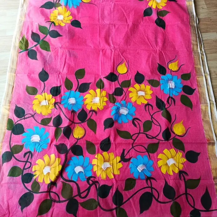 Kerala cotton hand print saree  uploaded by Matri Saree Center on 12/20/2023