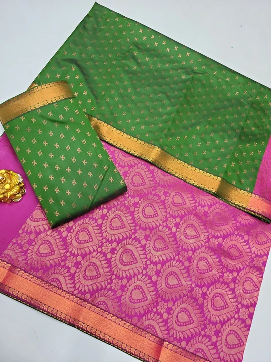 Fancy soft silk sarees  uploaded by business on 12/21/2023