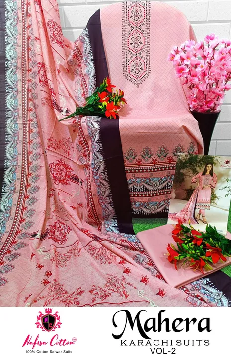 Nafisa cotton mahira uploaded by Heena fashion house on 12/21/2023