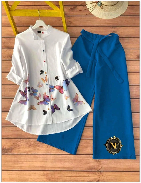 Post image 😘Titli Vol

       Titli  Top+ Plazo

👗 Guarantee of Quality 👗

TOP + PLAZO

Top Fabric :~FLEX COTTON PRINT 
Top Length:~front 31" Inch,, back 35"
 
PLAZO 
HEAVY AMERICAN CRAPE 

PLAZO Length:- 38-40” Inch
          

Full Stitched Readymade

Size :- M-38, L-40, XL-42, 

Full Stock Available

BOOKING COMPULSORY