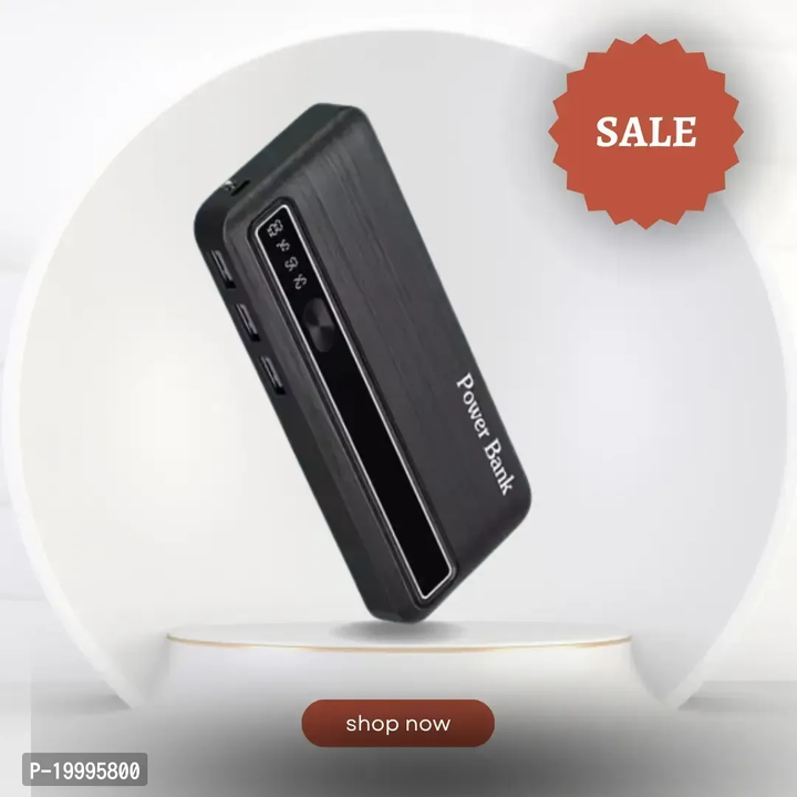 20000mAh  Lithium-ion Power Bank | One Input, Triple Output | Fast Charging, USB Cable Included

Wit uploaded by VR MARKET on 12/21/2023