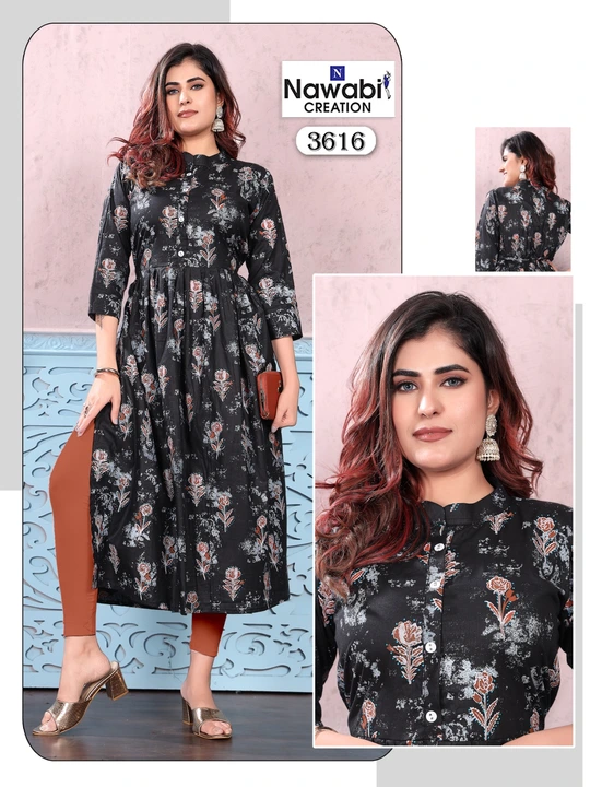 Georgette Kurtis, Size : Multisize, Technics : Attractive Pattern at Rs 250  / Piece in Ahmedabad