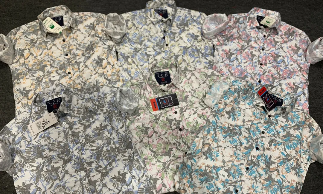 Digital Print Cotton Mix Shirt / Cod Available / Starting Price  uploaded by Hindustan Trading Company on 12/21/2023