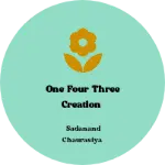Business logo of One four three creation