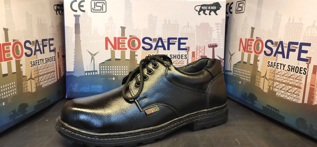 Leather Neo Safety Shoe uploaded by Prem Footwear on 12/21/2023