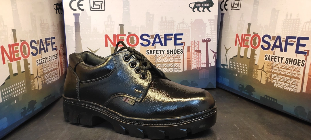 Leather Neo Safety Shoe ( Air) uploaded by Prem Footwear on 12/21/2023