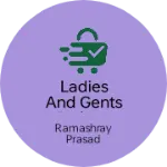 Business logo of Ladies and gents fashion hub