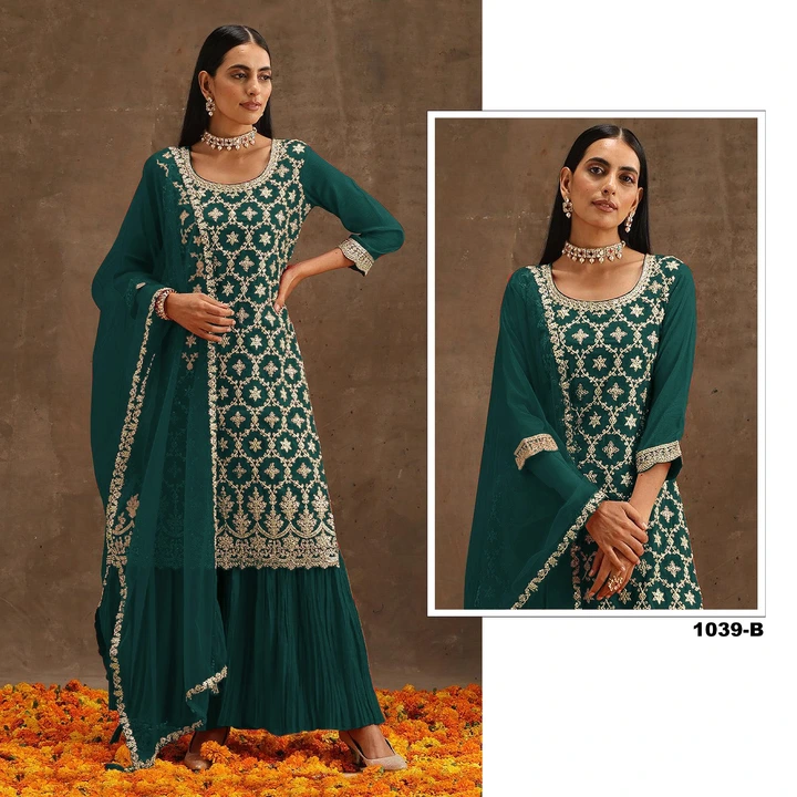 Suit uploaded by Taha fashion from surat on 12/22/2023