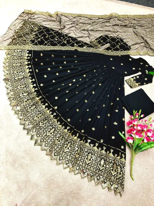 Gown uploaded by Taha fashion from surat on 12/22/2023