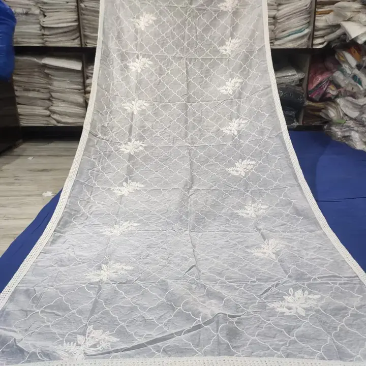 Dupatta uploaded by Lcf crafts (lucknow Chikan factory) on 12/22/2023