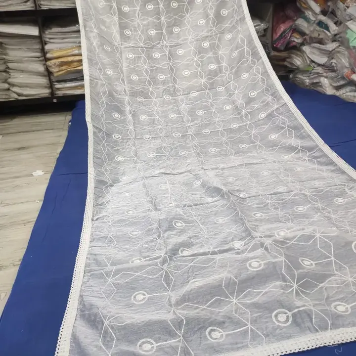 Dupatta uploaded by Lcf crafts (lucknow Chikan factory) on 12/22/2023
