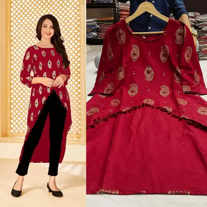 Fancy kurti

Fabric heavy Riyon

 Size MIX 

Quantity 500 piece 

Minimum order available

 uploaded by Krisha enterprises on 12/22/2023